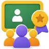 Play with students icon