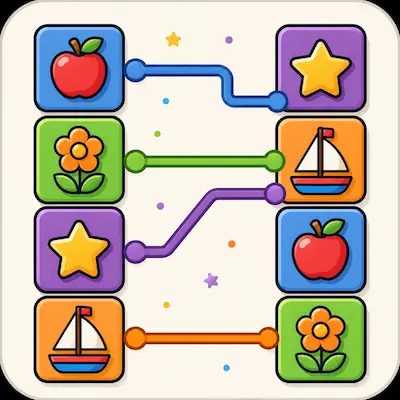 Juego educativo de relacionar columnas para profesores